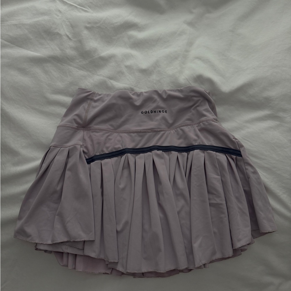 Goldhinge Women's Mini Pleated Skirt - Lavender